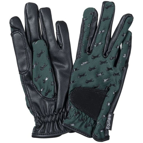 Tough1 Equitare Youth Lycra Grip Riding Gloves