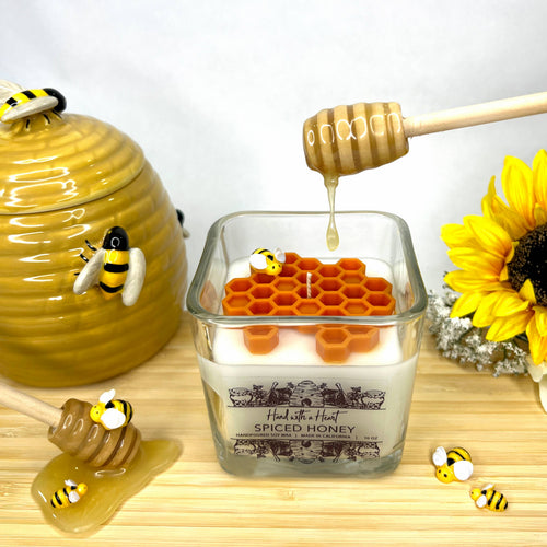 Spiced Honey Soy Wax Candle: 2.5 OZ