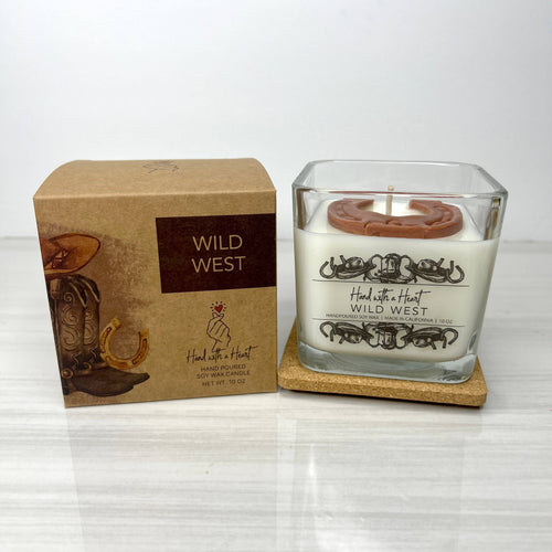 Wild West Soy Wax Candle: 2.5 OZ