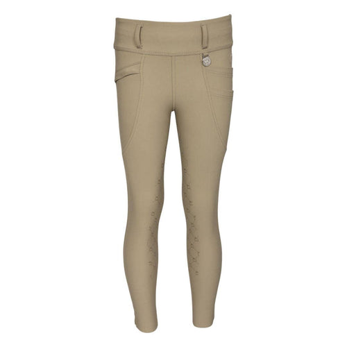 Dapplebay Winter Kid's Essential Full Seat Tights - Tan: Tan / 8-9
