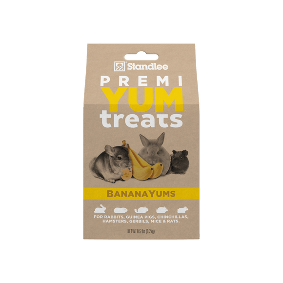 Standlee PremiYum BananaYums for Small Animal Treats