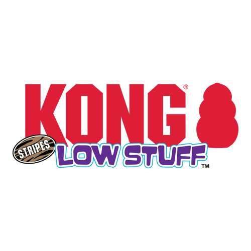 KONG Low Stuff Stripes Donkey (Medium)