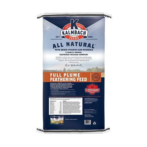 Kalmbach Full Plume Feathering Poultry Feed (Pellet) (50 LB)